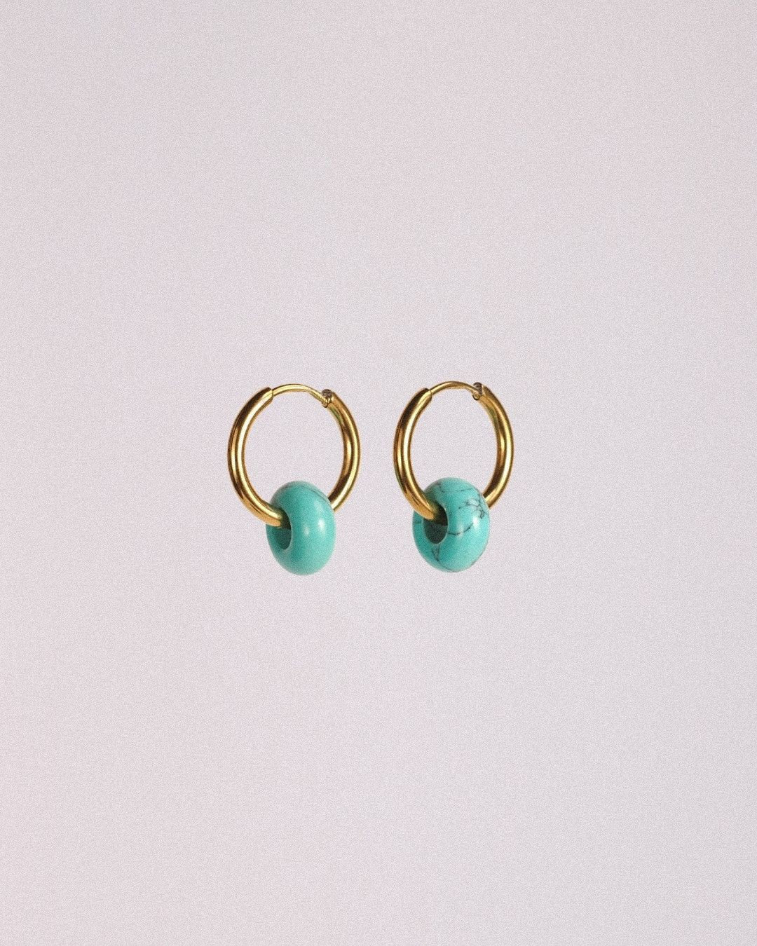 pendientes turquesa