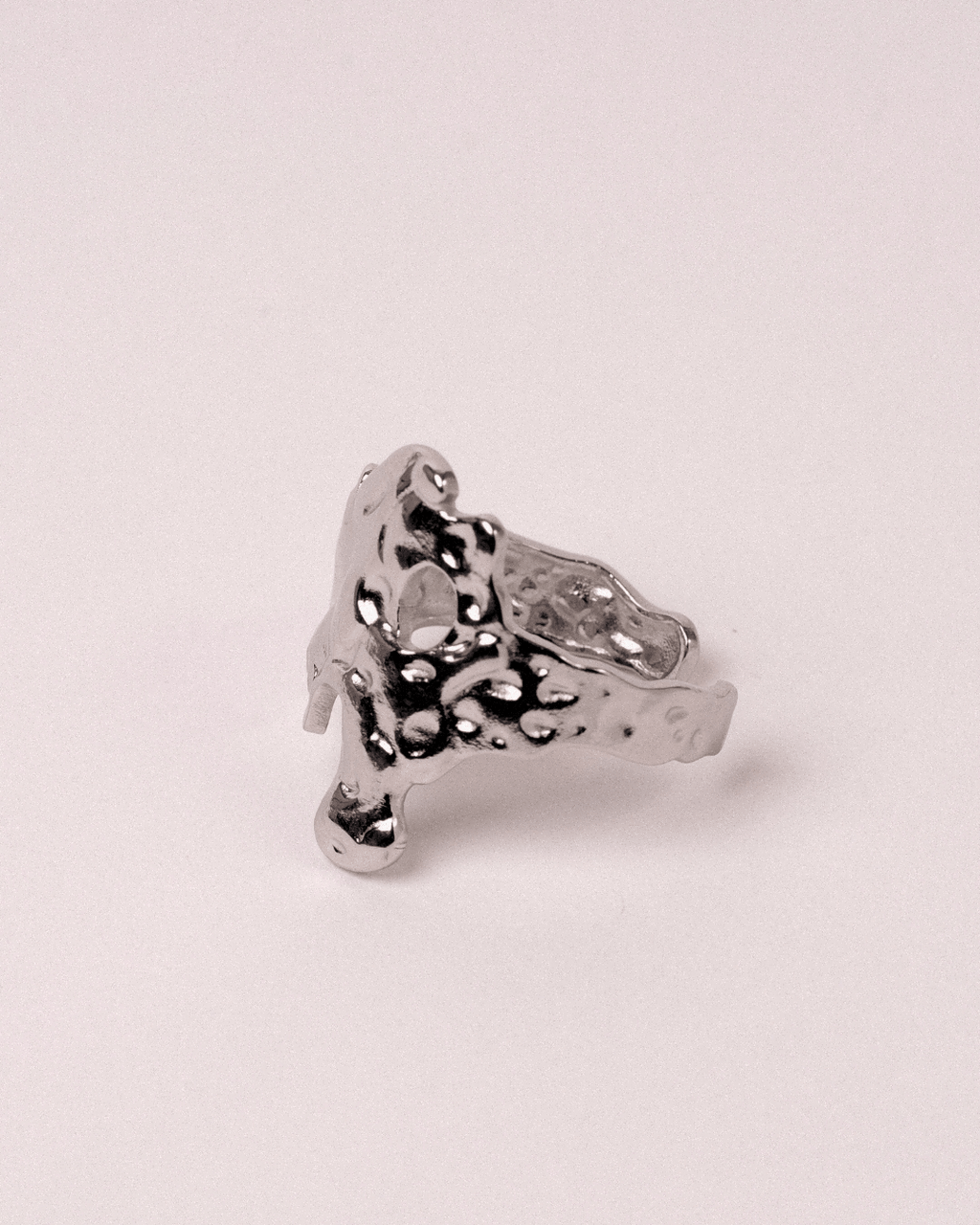Anillo Lava Acero Inoxidable - Positive Jewels