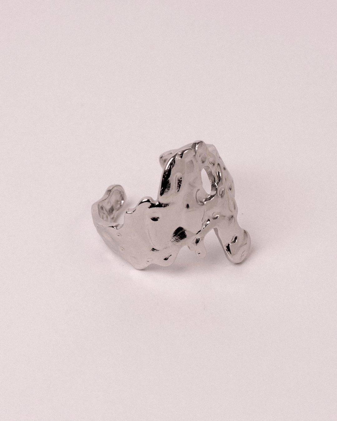 Anillo Lava Acero Inoxidable - Positive Jewels