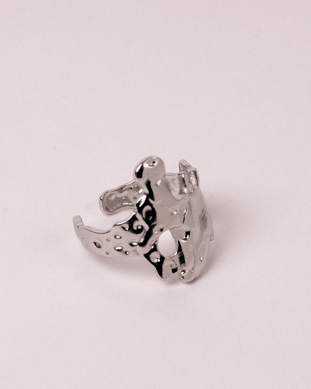 Anillo Lava Acero Inoxidable - Positive Jewels