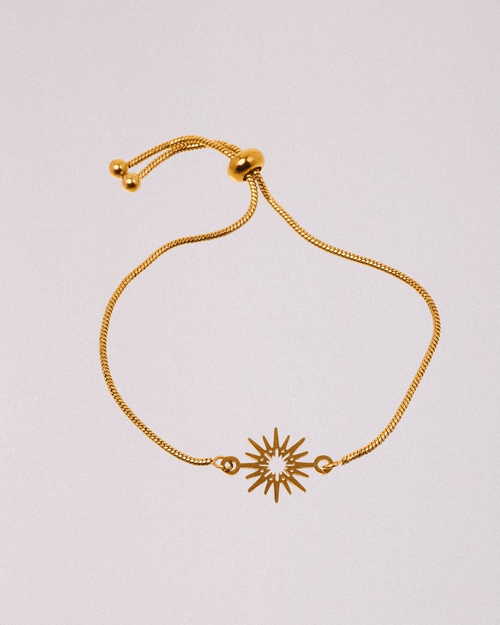 Pulsera Lucero Acero Inoxidable Dorado - Positive Jewels