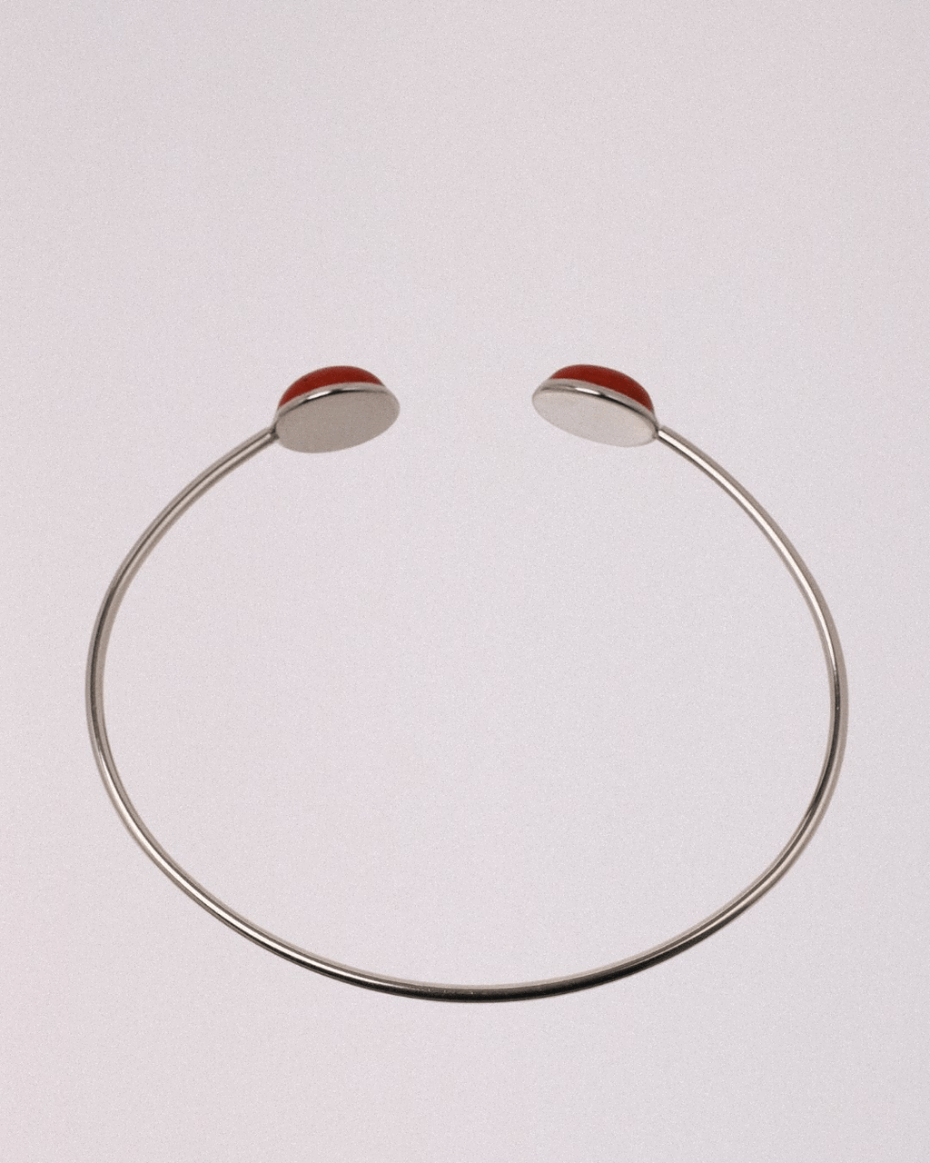 Pulsera Marte Acero Inoxidable Jaspe Rojo - Positive Jewels