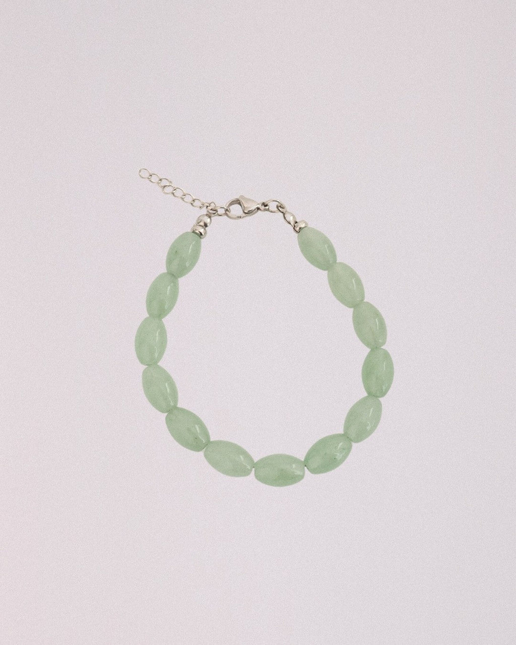 Pulsera Urano Acero Inoxidable Aventurina - Positive Jewels