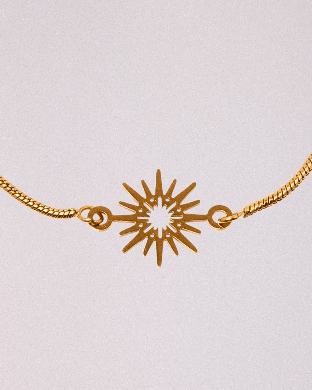 Pulsera Lucero Acero Inoxidable Dorado - Positive Jewels